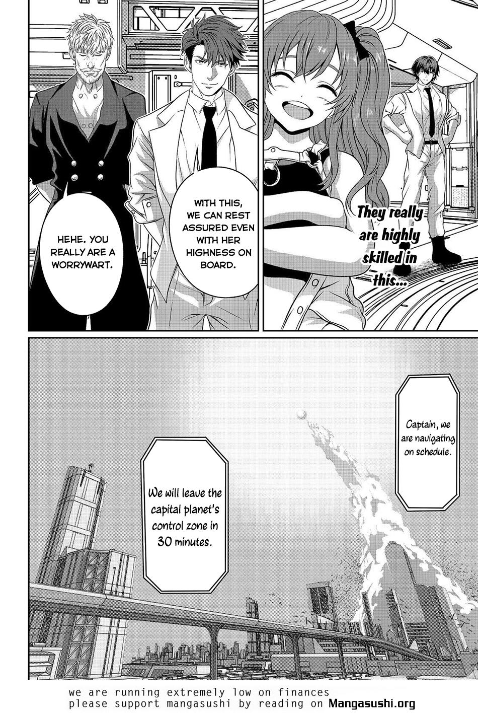 "Koko wa Makasete Saki ni Ike!" o Shitai Shinitagari no Nozomanu Uchuu Gekokujou @COMIC Chapter 17 page 20 - 