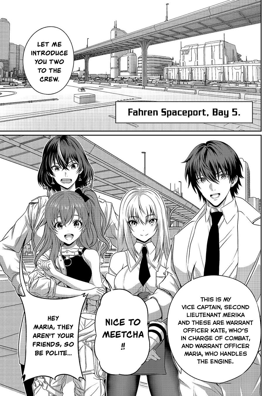 "Koko wa Makasete Saki ni Ike!" o Shitai Shinitagari no Nozomanu Uchuu Gekokujou @COMIC Chapter 17 page 10 - 
