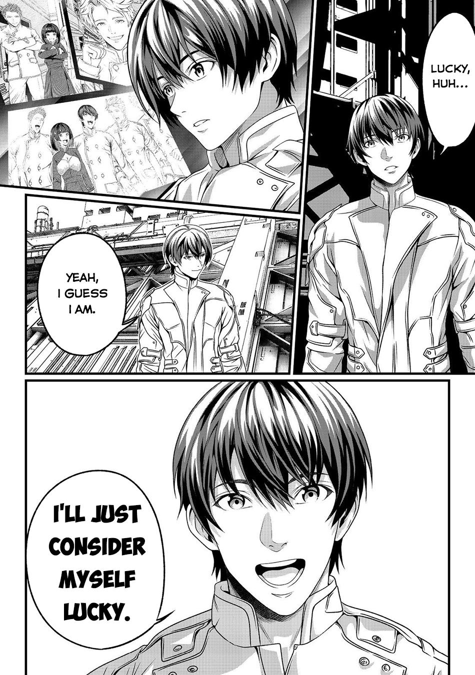 "Koko wa Makasete Saki ni Ike!" o Shitai Shinitagari no Nozomanu Uchuu Gekokujou @COMIC Chapter 2 page 17 - 