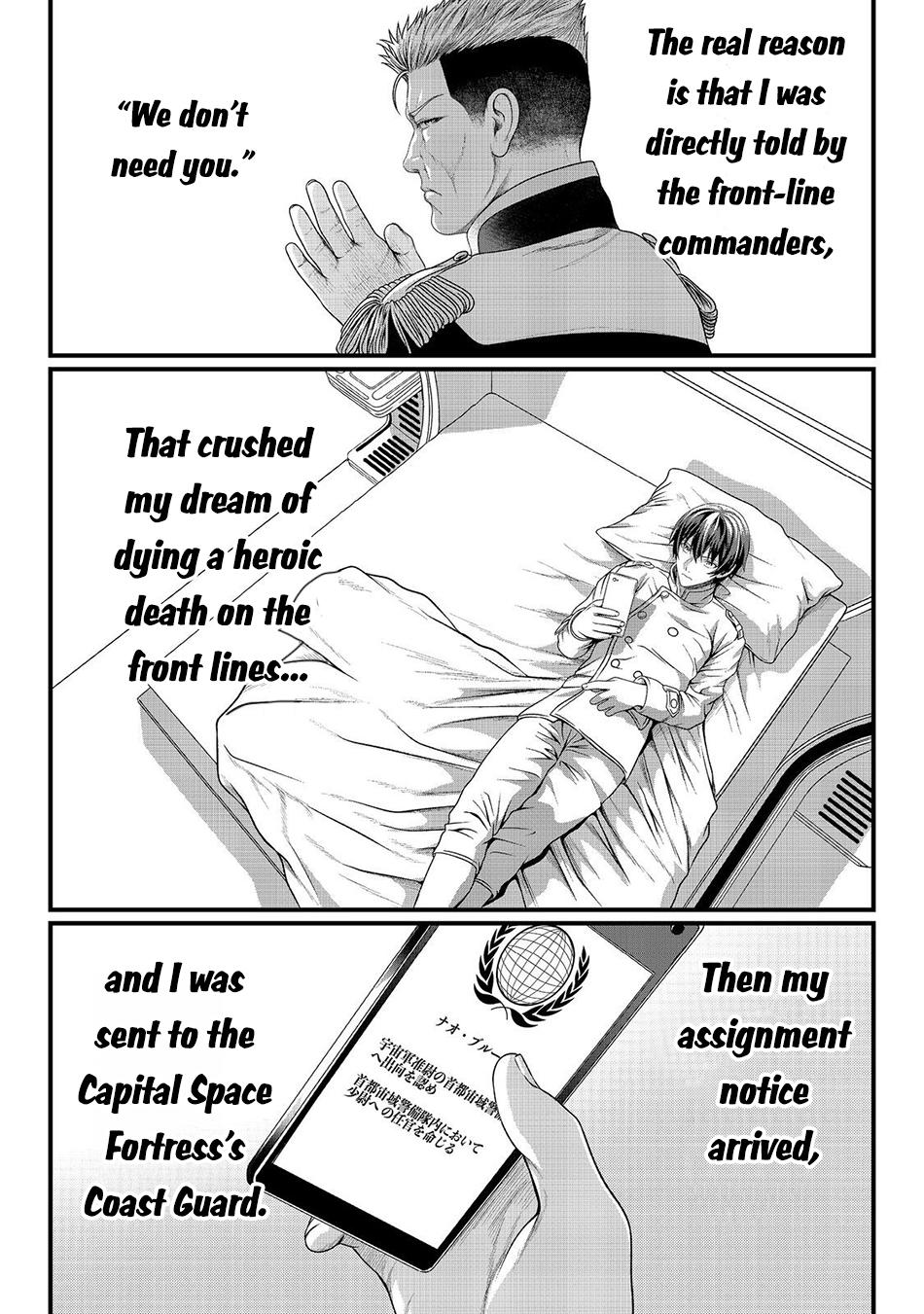 "Koko wa Makasete Saki ni Ike!" o Shitai Shinitagari no Nozomanu Uchuu Gekokujou @COMIC Chapter 2 page 10 - 