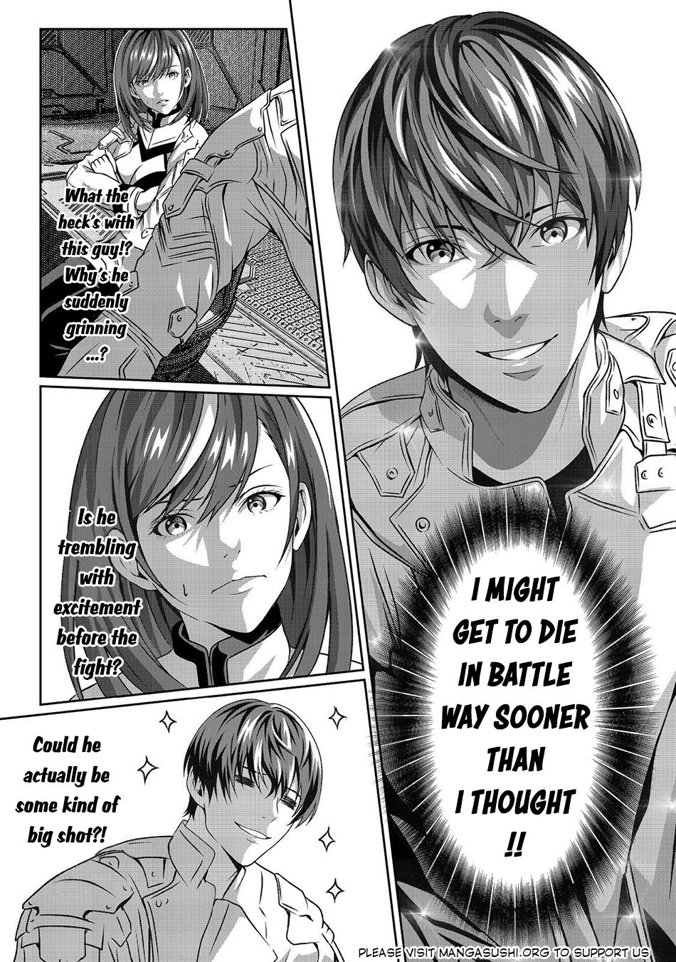 "Koko wa Makasete Saki ni Ike!" o Shitai Shinitagari no Nozomanu Uchuu Gekokujou @COMIC Chapter 3 page 11 - 