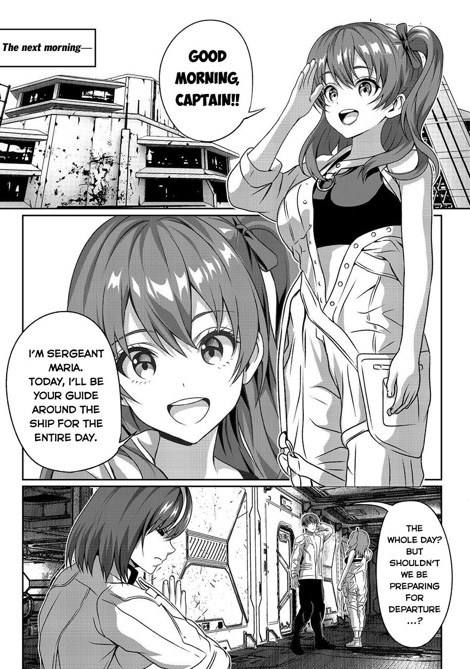 "Koko wa Makasete Saki ni Ike!" o Shitai Shinitagari no Nozomanu Uchuu Gekokujou @COMIC Chapter 3 page 12 - 
