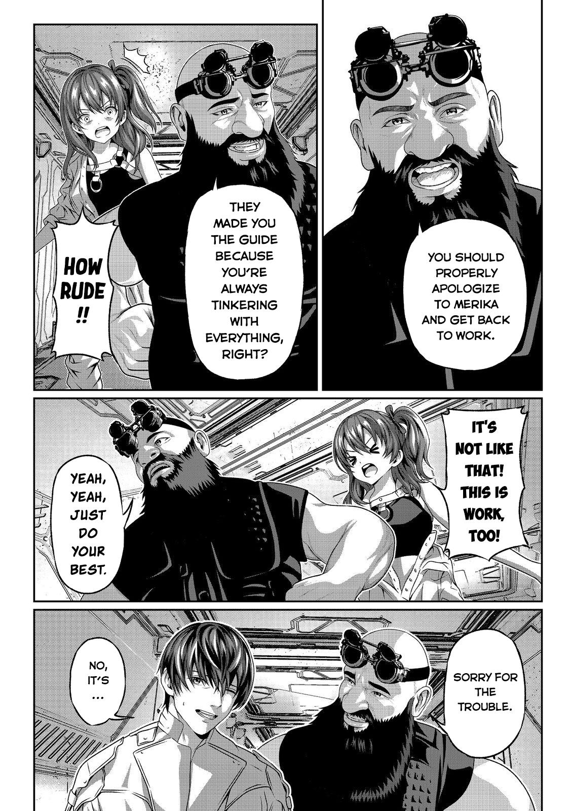 "Koko wa Makasete Saki ni Ike!" o Shitai Shinitagari no Nozomanu Uchuu Gekokujou @COMIC Chapter 3 page 19 - 