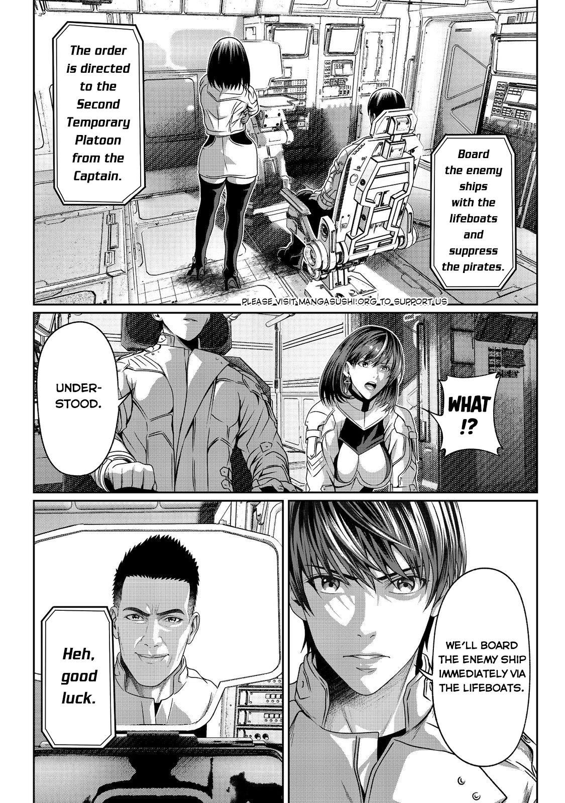 "Koko wa Makasete Saki ni Ike!" o Shitai Shinitagari no Nozomanu Uchuu Gekokujou @COMIC Chapter 3 page 31 - 