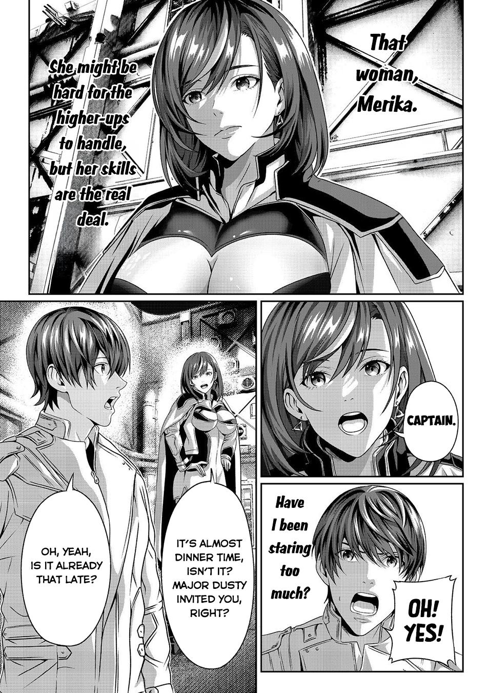 "Koko wa Makasete Saki ni Ike!" o Shitai Shinitagari no Nozomanu Uchuu Gekokujou @COMIC Chapter 3 page 5 - 