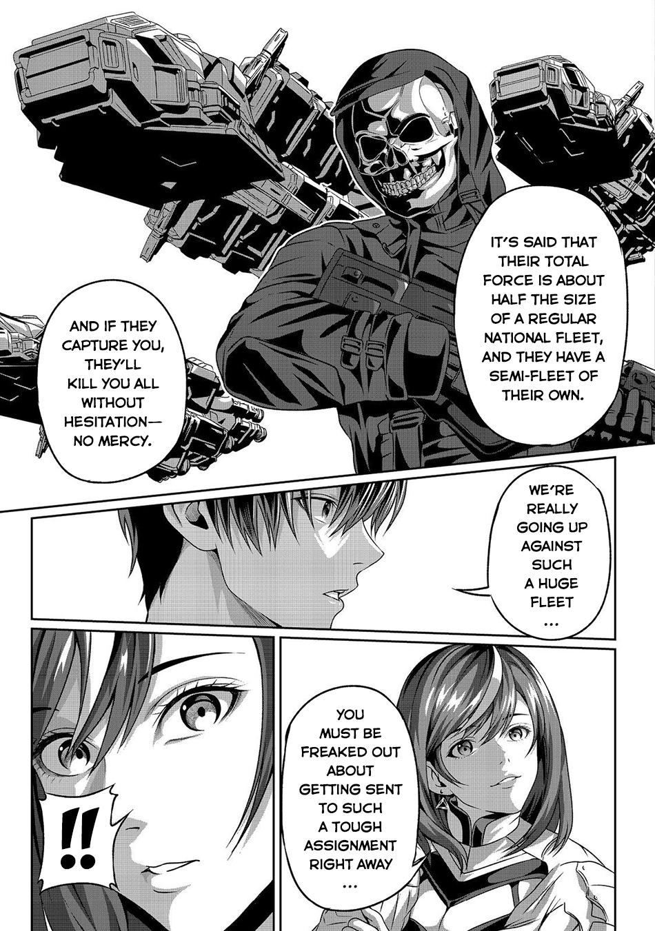 "Koko wa Makasete Saki ni Ike!" o Shitai Shinitagari no Nozomanu Uchuu Gekokujou @COMIC Chapter 3 page 10 - 