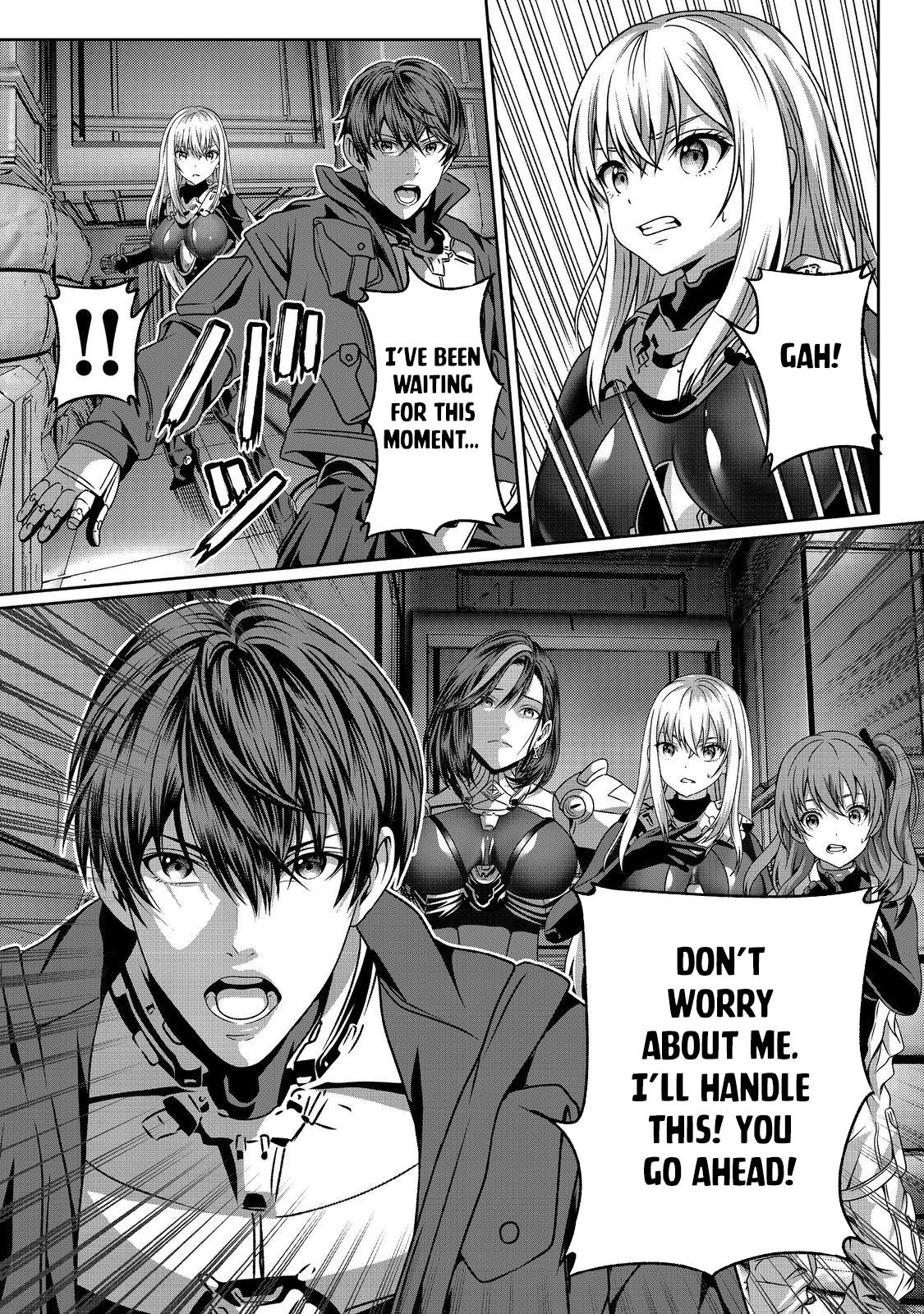"Koko wa Makasete Saki ni Ike!" o Shitai Shinitagari no Nozomanu Uchuu Gekokujou @COMIC Chapter 4 page 15 - 
