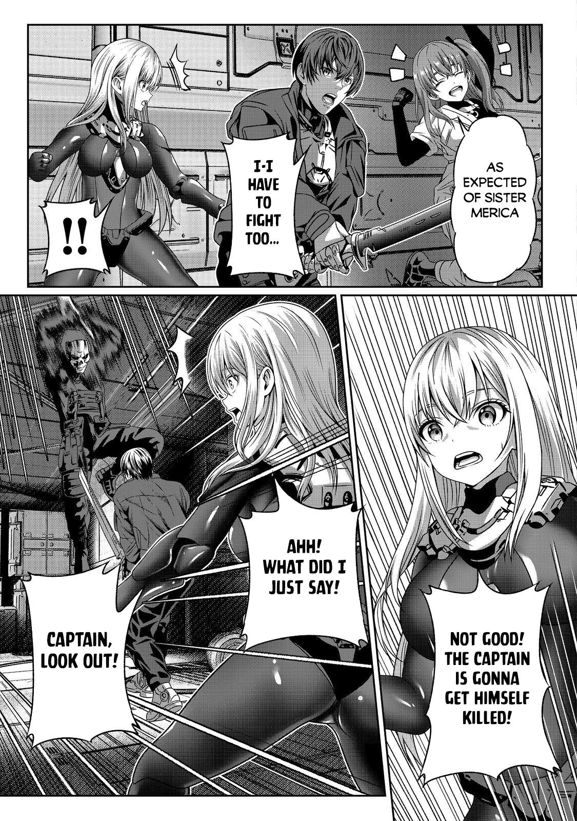 "Koko wa Makasete Saki ni Ike!" o Shitai Shinitagari no Nozomanu Uchuu Gekokujou @COMIC Chapter 4 page 18 - 