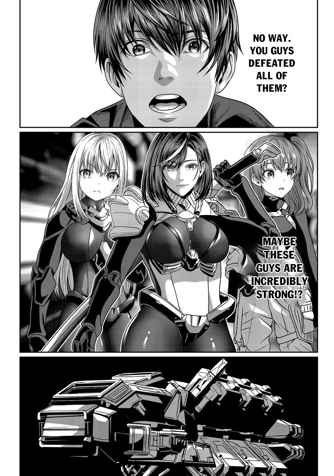 "Koko wa Makasete Saki ni Ike!" o Shitai Shinitagari no Nozomanu Uchuu Gekokujou @COMIC Chapter 4 page 25 - 