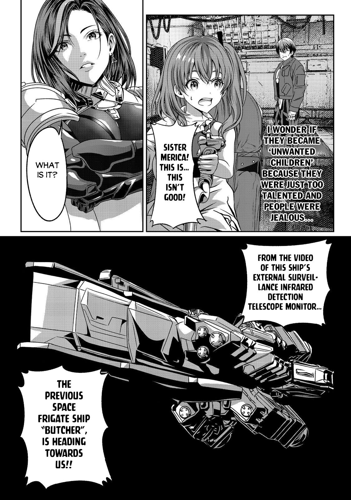 "Koko wa Makasete Saki ni Ike!" o Shitai Shinitagari no Nozomanu Uchuu Gekokujou @COMIC Chapter 4 page 27 - 