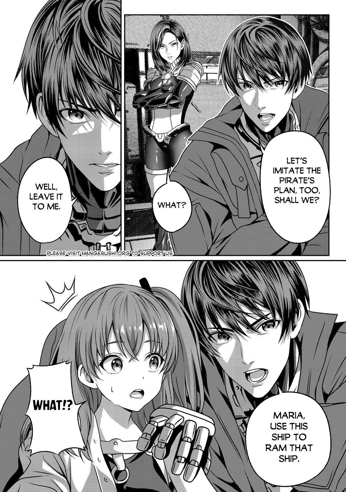"Koko wa Makasete Saki ni Ike!" o Shitai Shinitagari no Nozomanu Uchuu Gekokujou @COMIC Chapter 4 page 31 - 