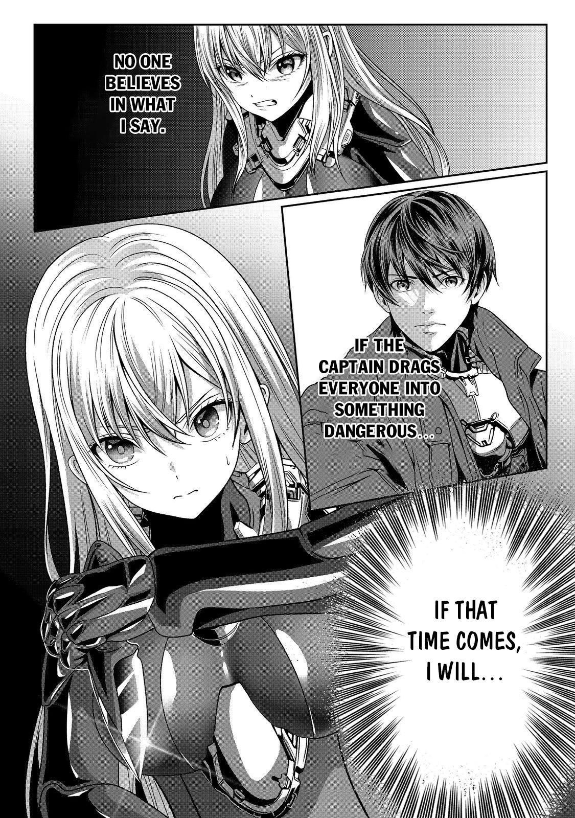 "Koko wa Makasete Saki ni Ike!" o Shitai Shinitagari no Nozomanu Uchuu Gekokujou @COMIC Chapter 4 page 35 - 