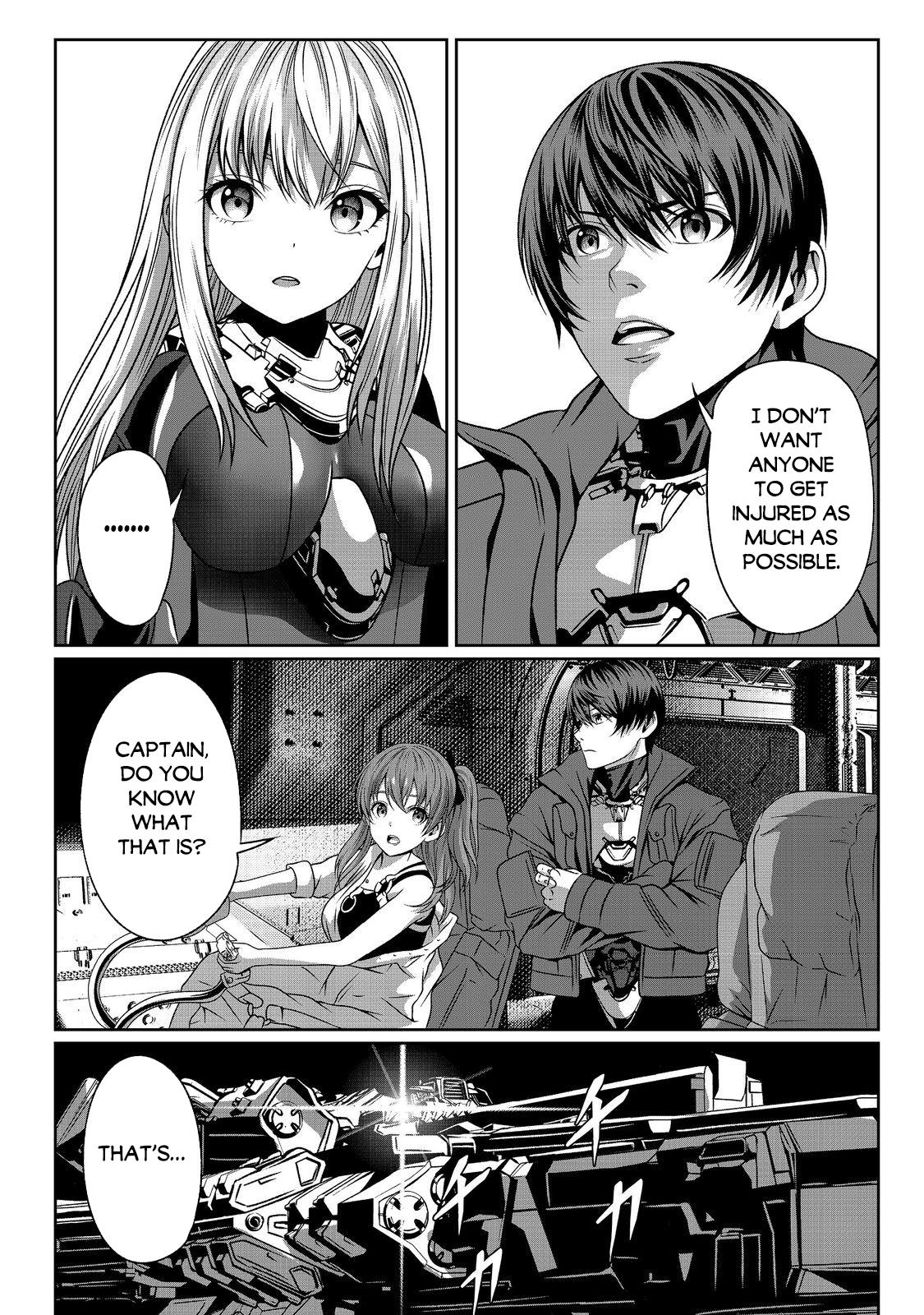 "Koko wa Makasete Saki ni Ike!" o Shitai Shinitagari no Nozomanu Uchuu Gekokujou @COMIC Chapter 4 page 37 - 