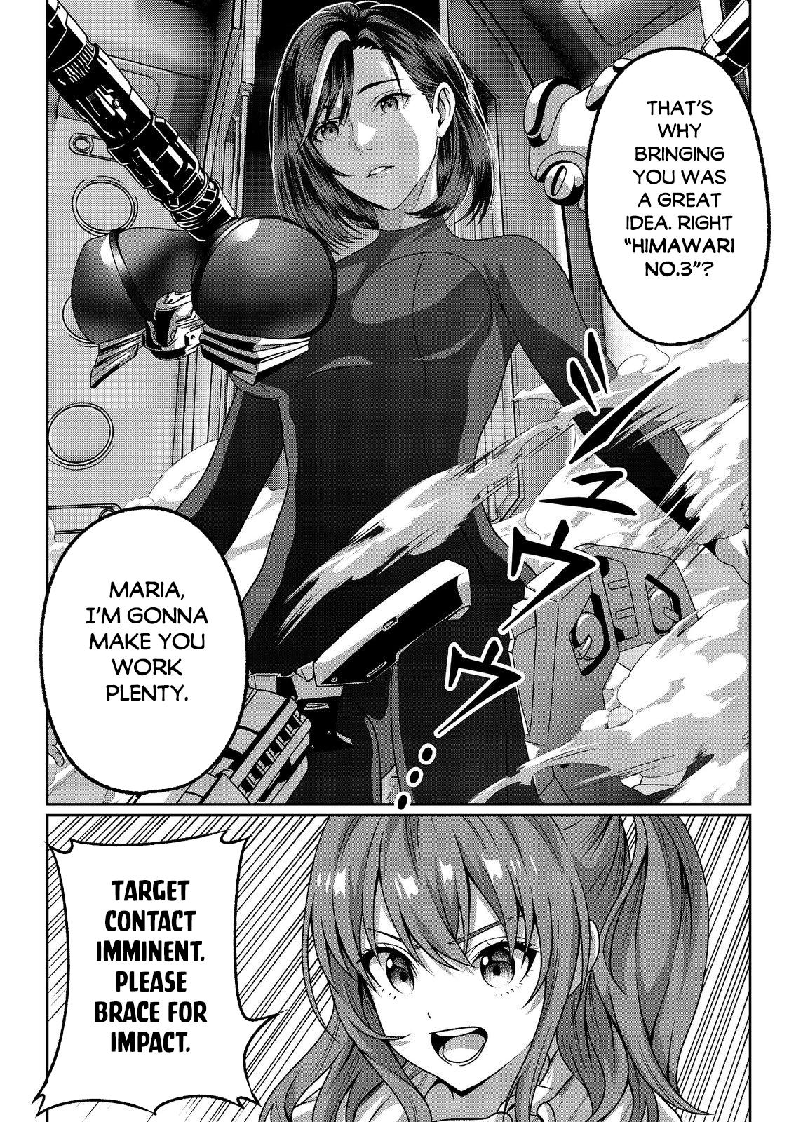 "Koko wa Makasete Saki ni Ike!" o Shitai Shinitagari no Nozomanu Uchuu Gekokujou @COMIC Chapter 4 page 9 - 