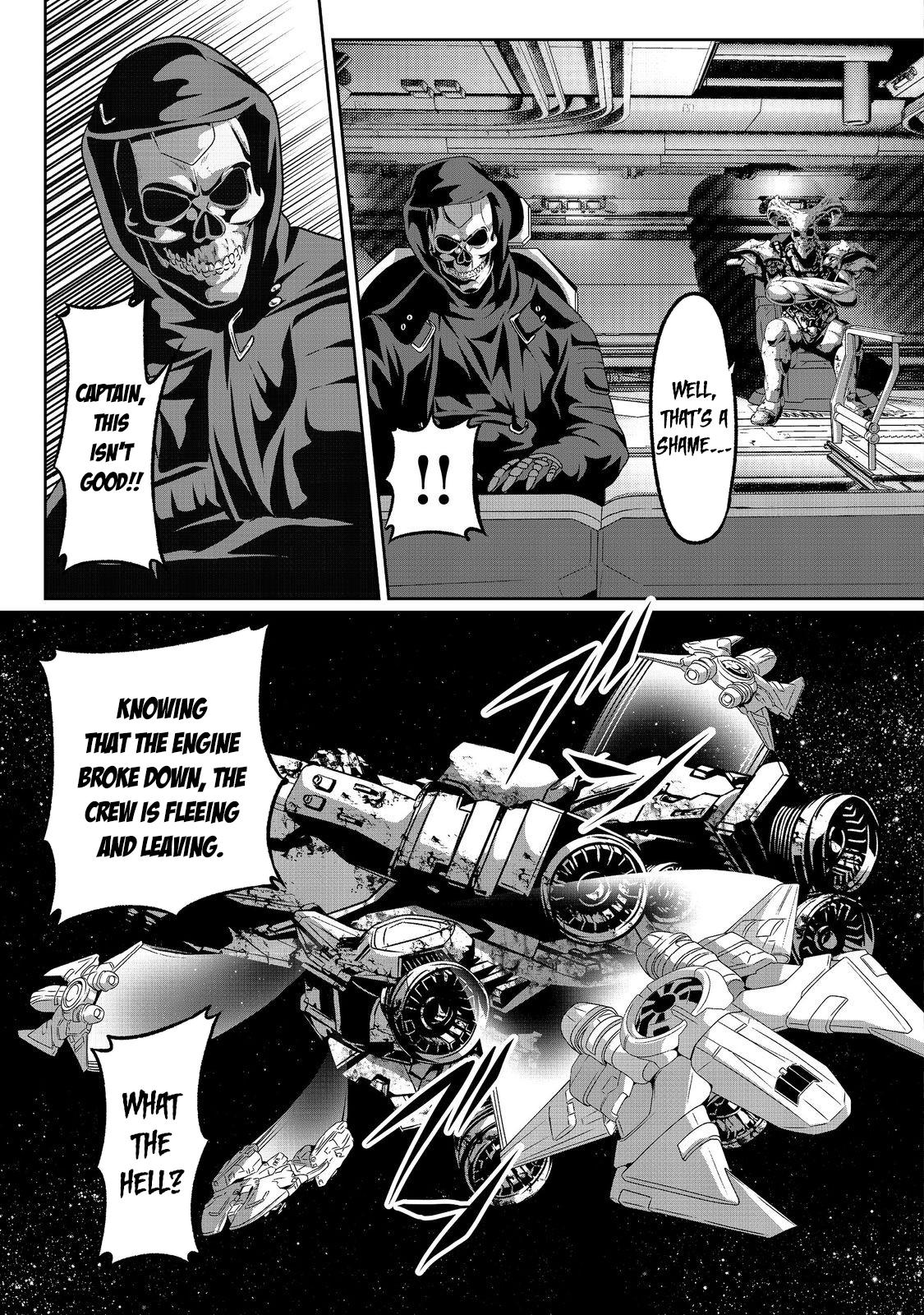 "Koko wa Makasete Saki ni Ike!" o Shitai Shinitagari no Nozomanu Uchuu Gekokujou @COMIC Chapter 5 page 12 - 