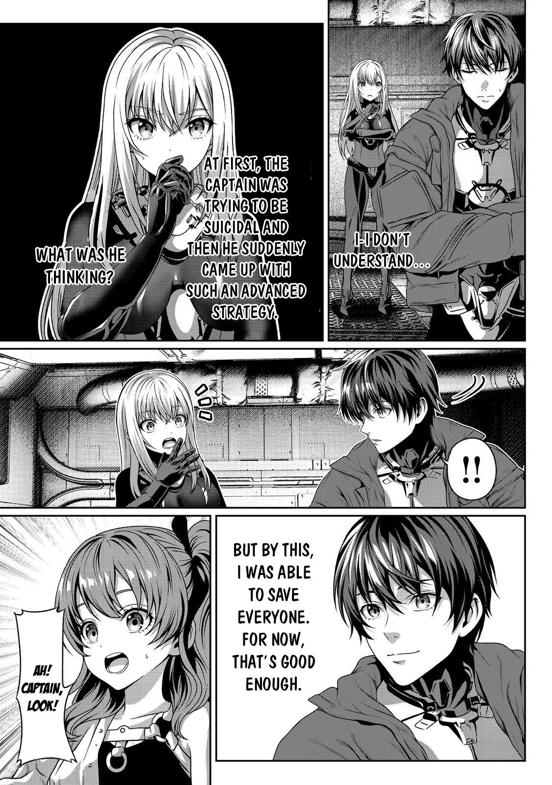 "Koko wa Makasete Saki ni Ike!" o Shitai Shinitagari no Nozomanu Uchuu Gekokujou @COMIC Chapter 5 page 17 - 