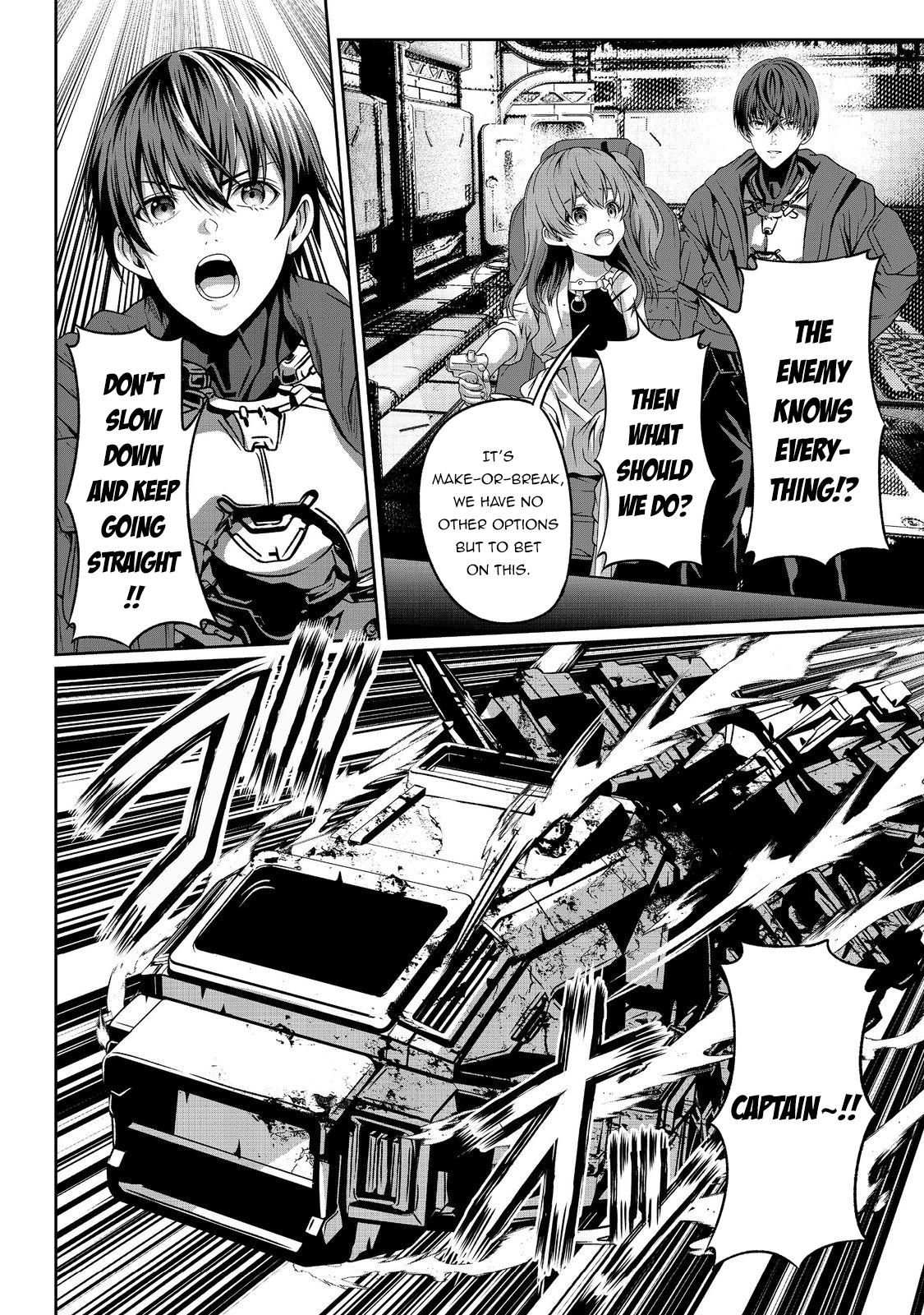 "Koko wa Makasete Saki ni Ike!" o Shitai Shinitagari no Nozomanu Uchuu Gekokujou @COMIC Chapter 5 page 3 - 