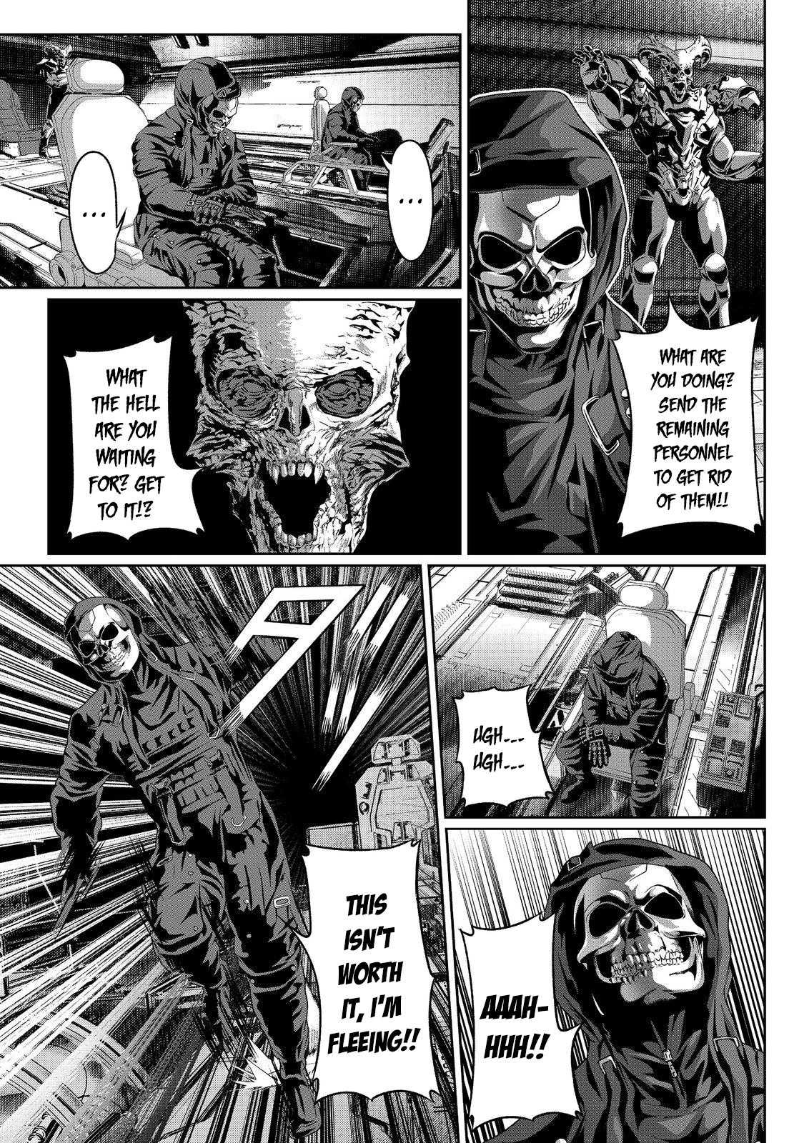 "Koko wa Makasete Saki ni Ike!" o Shitai Shinitagari no Nozomanu Uchuu Gekokujou @COMIC Chapter 5 page 22 - 
