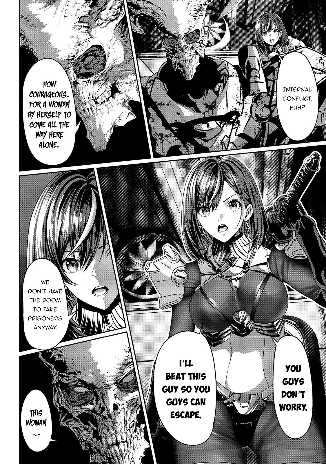 "Koko wa Makasete Saki ni Ike!" o Shitai Shinitagari no Nozomanu Uchuu Gekokujou @COMIC Chapter 5 page 24 - 