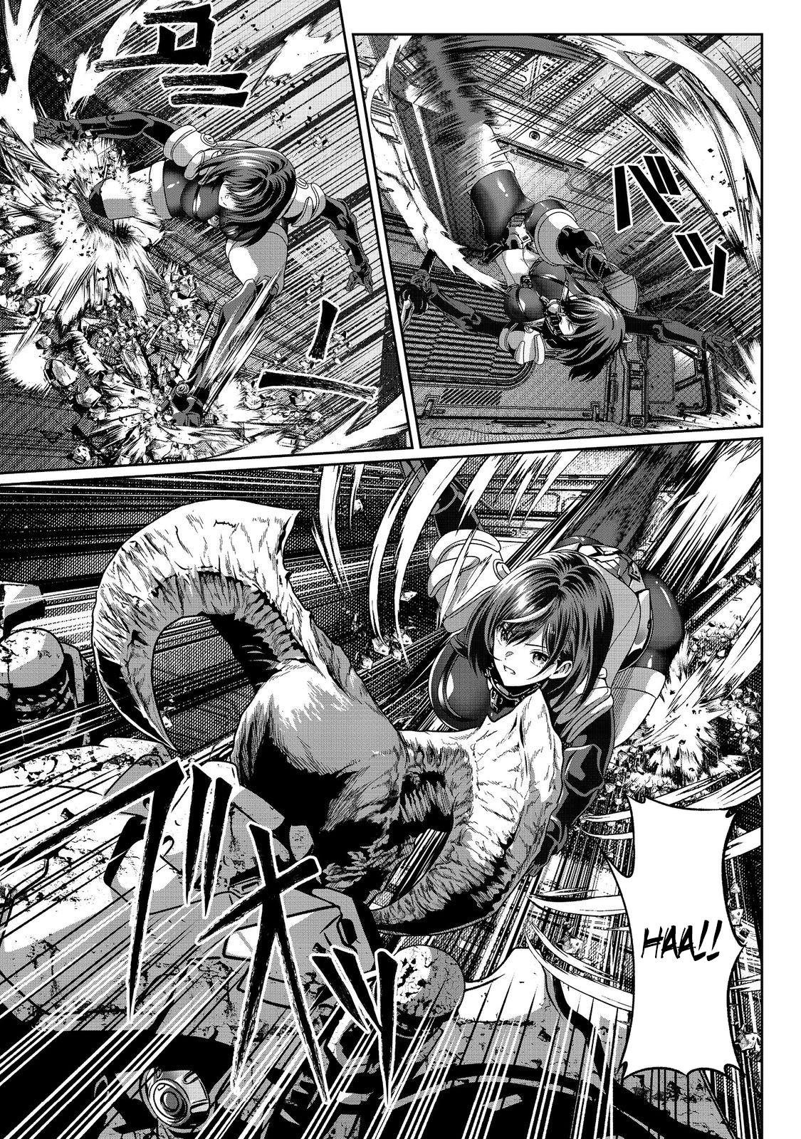 "Koko wa Makasete Saki ni Ike!" o Shitai Shinitagari no Nozomanu Uchuu Gekokujou @COMIC Chapter 5 page 26 - 