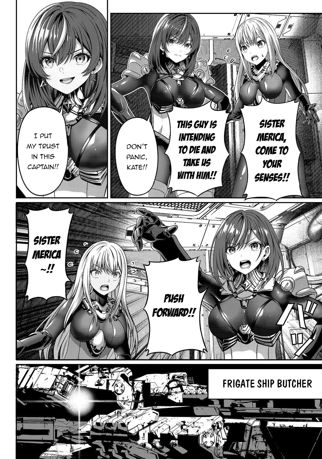 "Koko wa Makasete Saki ni Ike!" o Shitai Shinitagari no Nozomanu Uchuu Gekokujou @COMIC Chapter 5 page 4 - 
