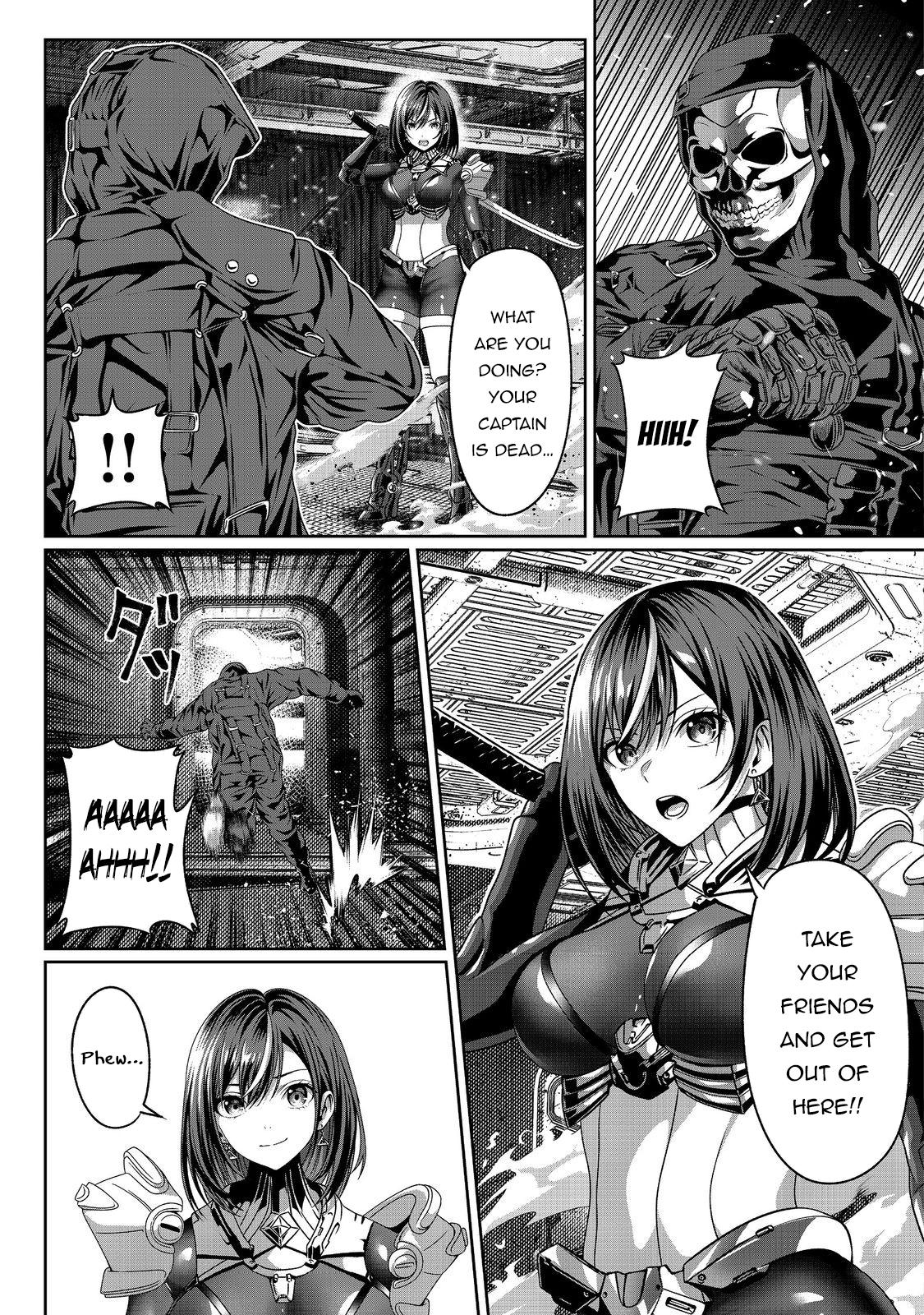 "Koko wa Makasete Saki ni Ike!" o Shitai Shinitagari no Nozomanu Uchuu Gekokujou @COMIC Chapter 5 page 32 - 