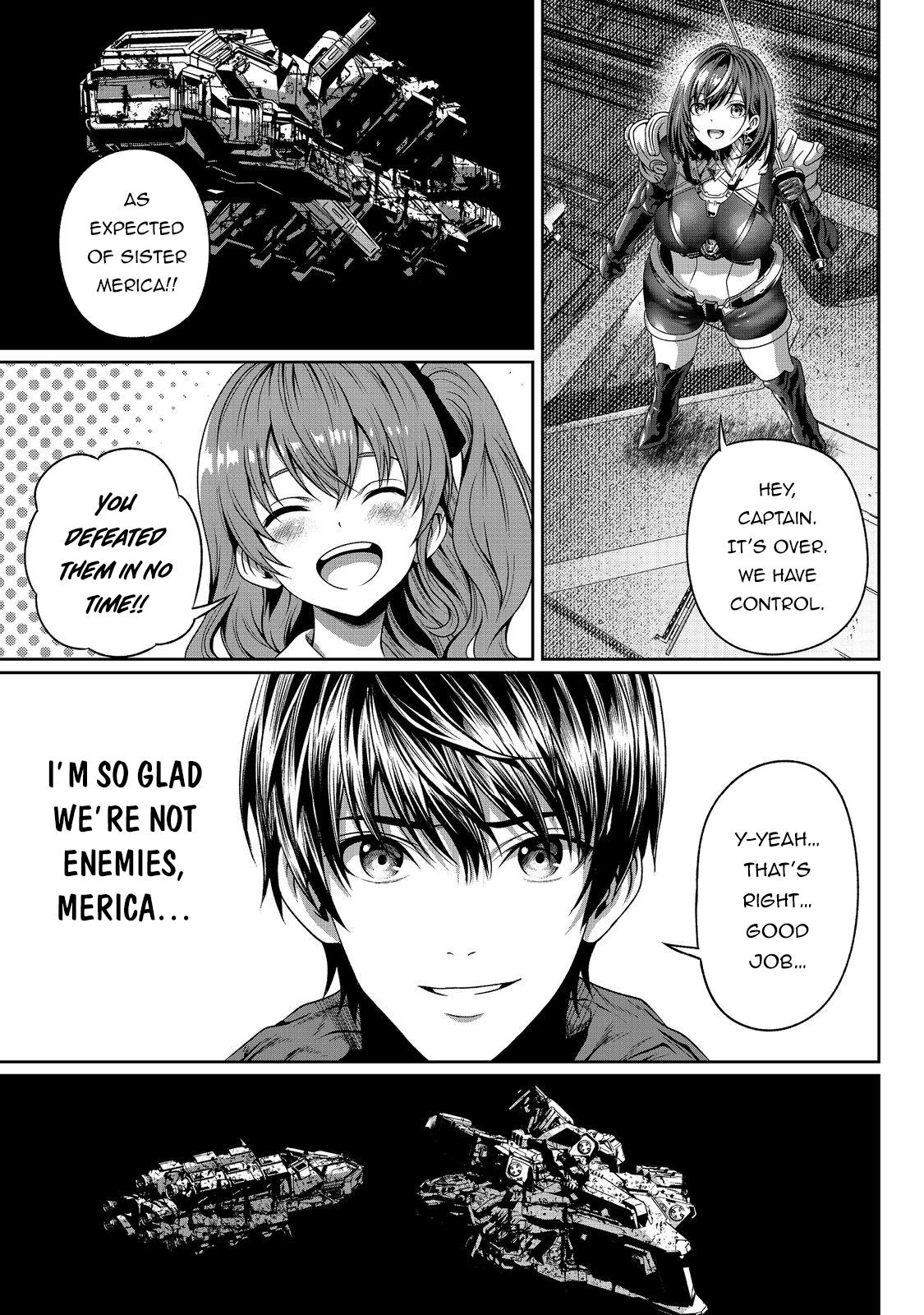 "Koko wa Makasete Saki ni Ike!" o Shitai Shinitagari no Nozomanu Uchuu Gekokujou @COMIC Chapter 5 page 33 - 