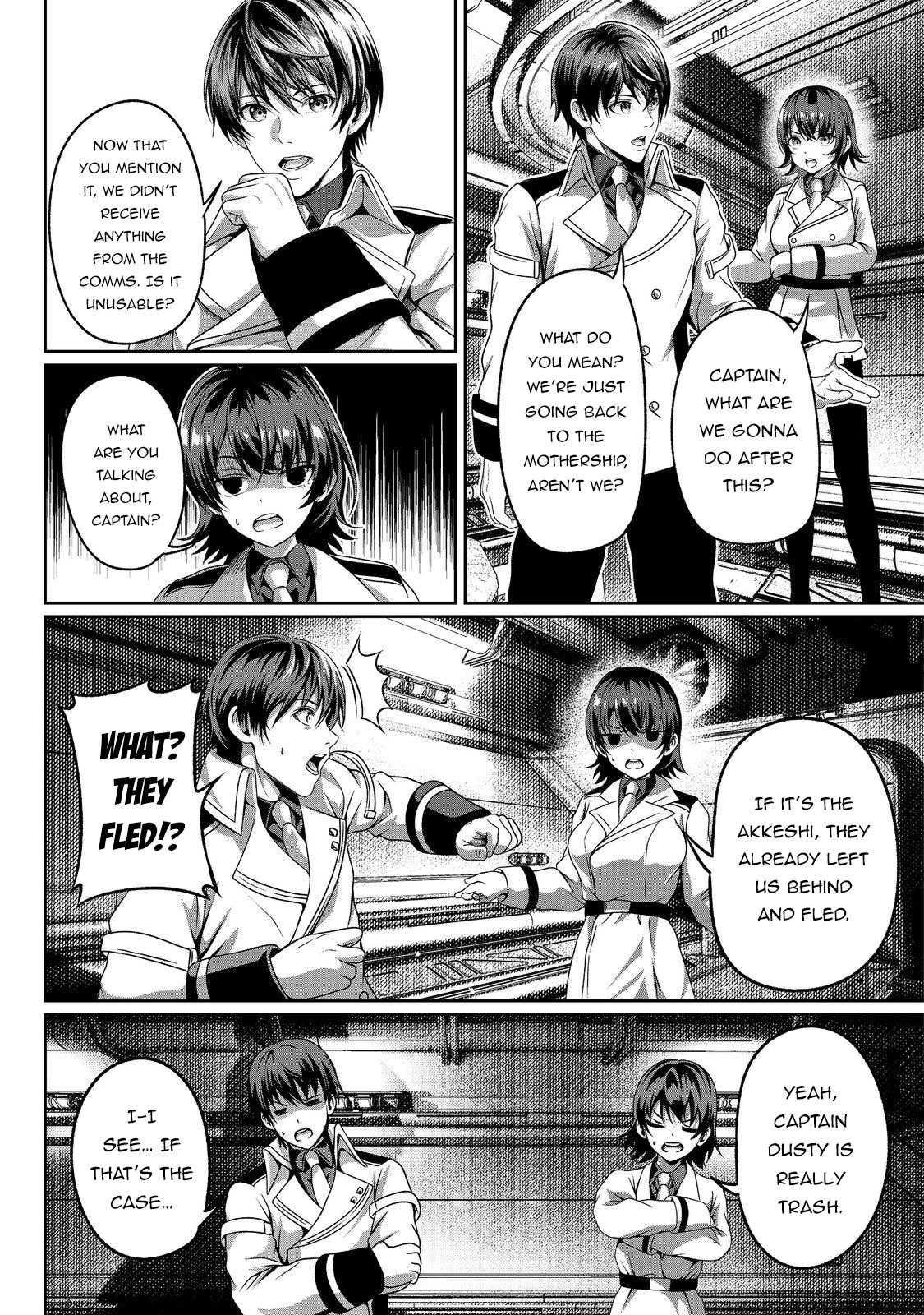 "Koko wa Makasete Saki ni Ike!" o Shitai Shinitagari no Nozomanu Uchuu Gekokujou @COMIC Chapter 5 page 34 - 