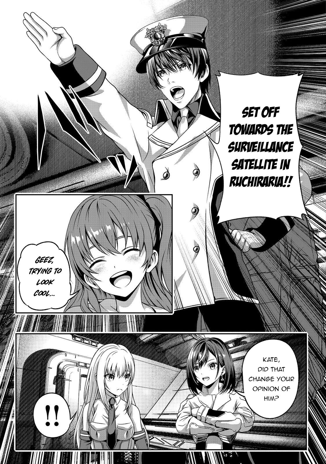 "Koko wa Makasete Saki ni Ike!" o Shitai Shinitagari no Nozomanu Uchuu Gekokujou @COMIC Chapter 5 page 36 - 