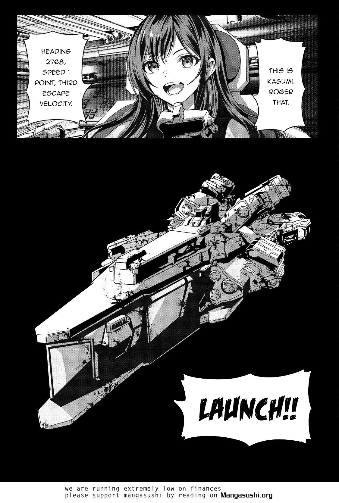 "Koko wa Makasete Saki ni Ike!" o Shitai Shinitagari no Nozomanu Uchuu Gekokujou @COMIC Chapter 5 page 38 - 
