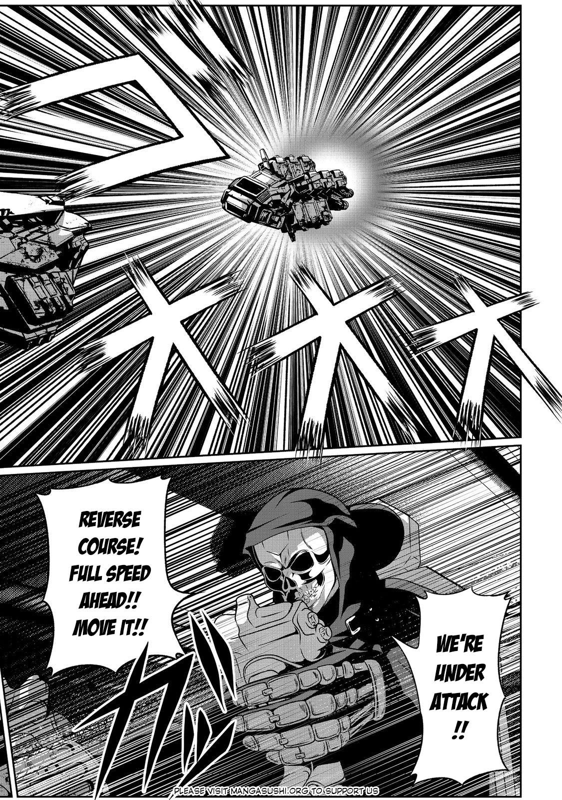 "Koko wa Makasete Saki ni Ike!" o Shitai Shinitagari no Nozomanu Uchuu Gekokujou @COMIC Chapter 5 page 7 - 