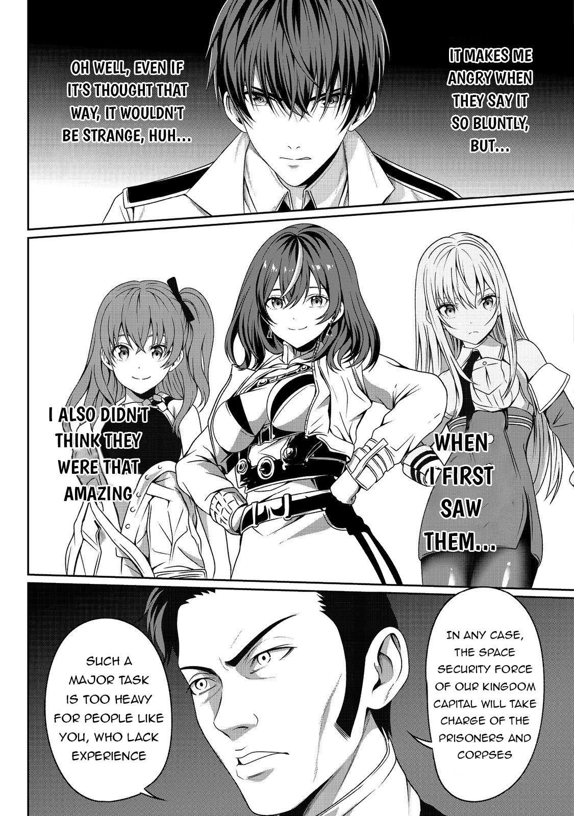 "Koko wa Makasete Saki ni Ike!" o Shitai Shinitagari no Nozomanu Uchuu Gekokujou @COMIC Chapter 6 page 16 - 