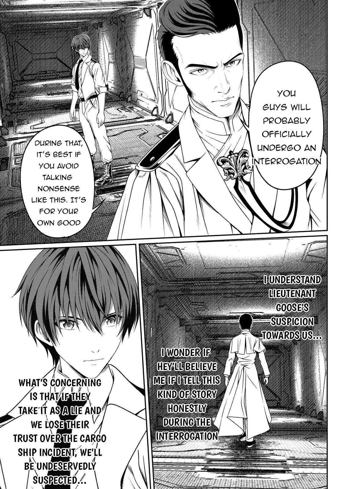 "Koko wa Makasete Saki ni Ike!" o Shitai Shinitagari no Nozomanu Uchuu Gekokujou @COMIC Chapter 6 page 17 - 