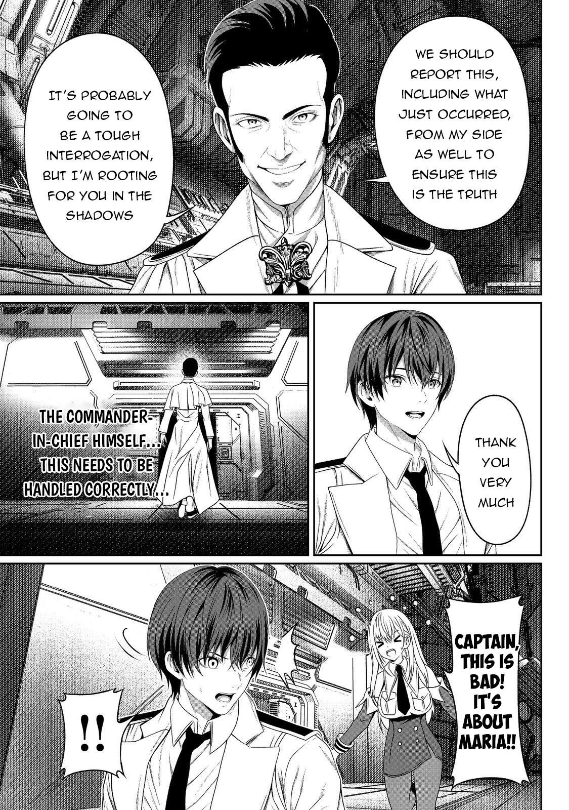 "Koko wa Makasete Saki ni Ike!" o Shitai Shinitagari no Nozomanu Uchuu Gekokujou @COMIC Chapter 6 page 34 - 