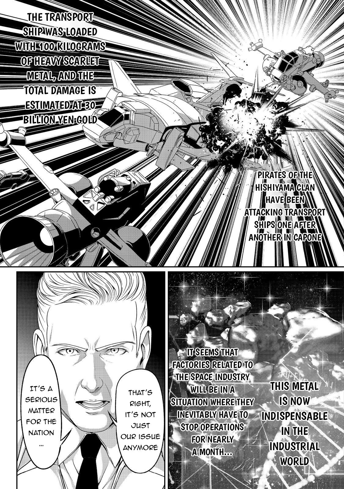 "Koko wa Makasete Saki ni Ike!" o Shitai Shinitagari no Nozomanu Uchuu Gekokujou @COMIC Chapter 6 page 6 - 