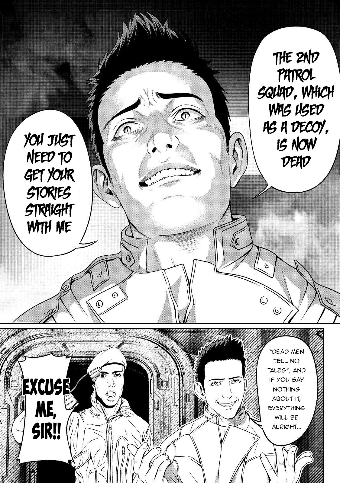 "Koko wa Makasete Saki ni Ike!" o Shitai Shinitagari no Nozomanu Uchuu Gekokujou @COMIC Chapter 6 page 9 - 