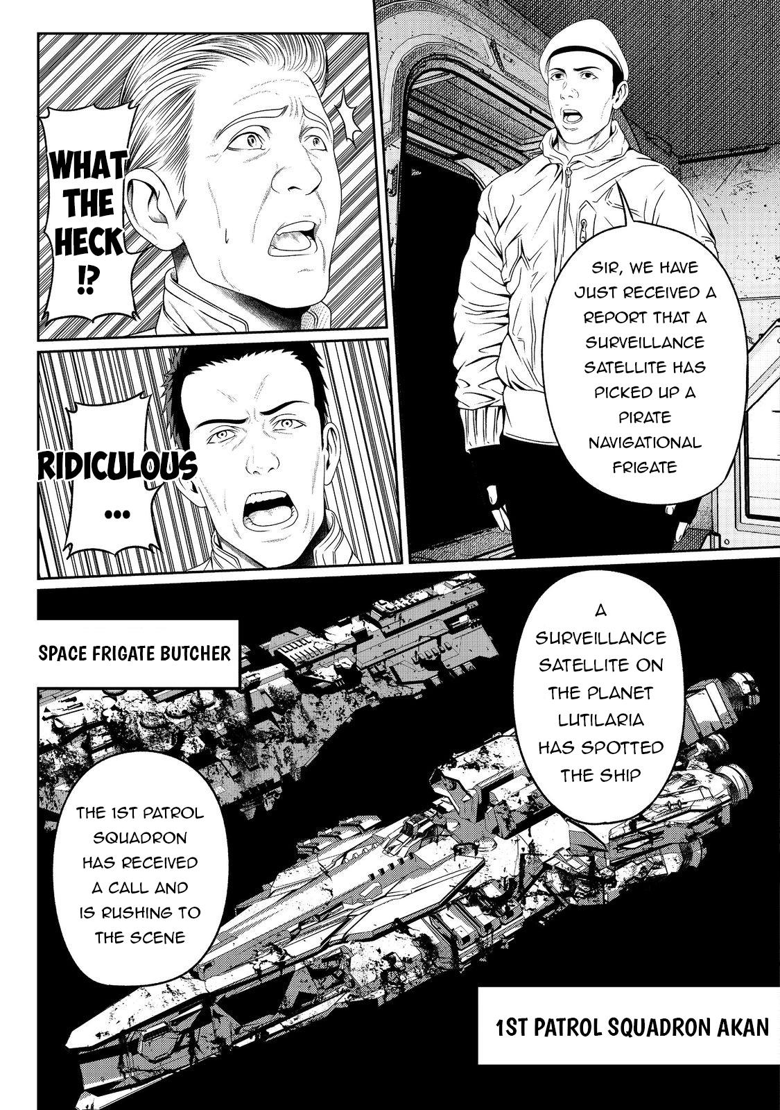 "Koko wa Makasete Saki ni Ike!" o Shitai Shinitagari no Nozomanu Uchuu Gekokujou @COMIC Chapter 6 page 10 - 