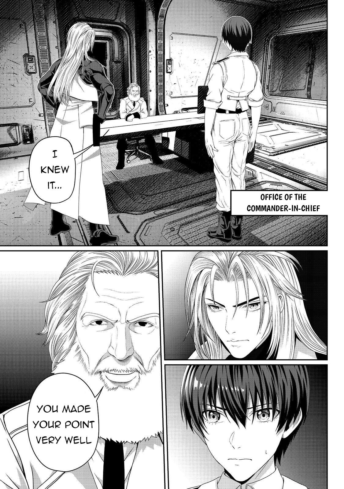"Koko wa Makasete Saki ni Ike!" o Shitai Shinitagari no Nozomanu Uchuu Gekokujou @COMIC Chapter 7 page 13 - 