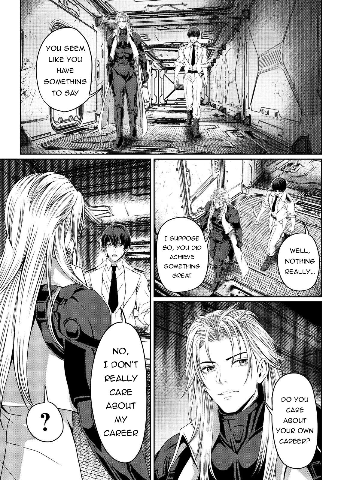 "Koko wa Makasete Saki ni Ike!" o Shitai Shinitagari no Nozomanu Uchuu Gekokujou @COMIC Chapter 7 page 15 - 