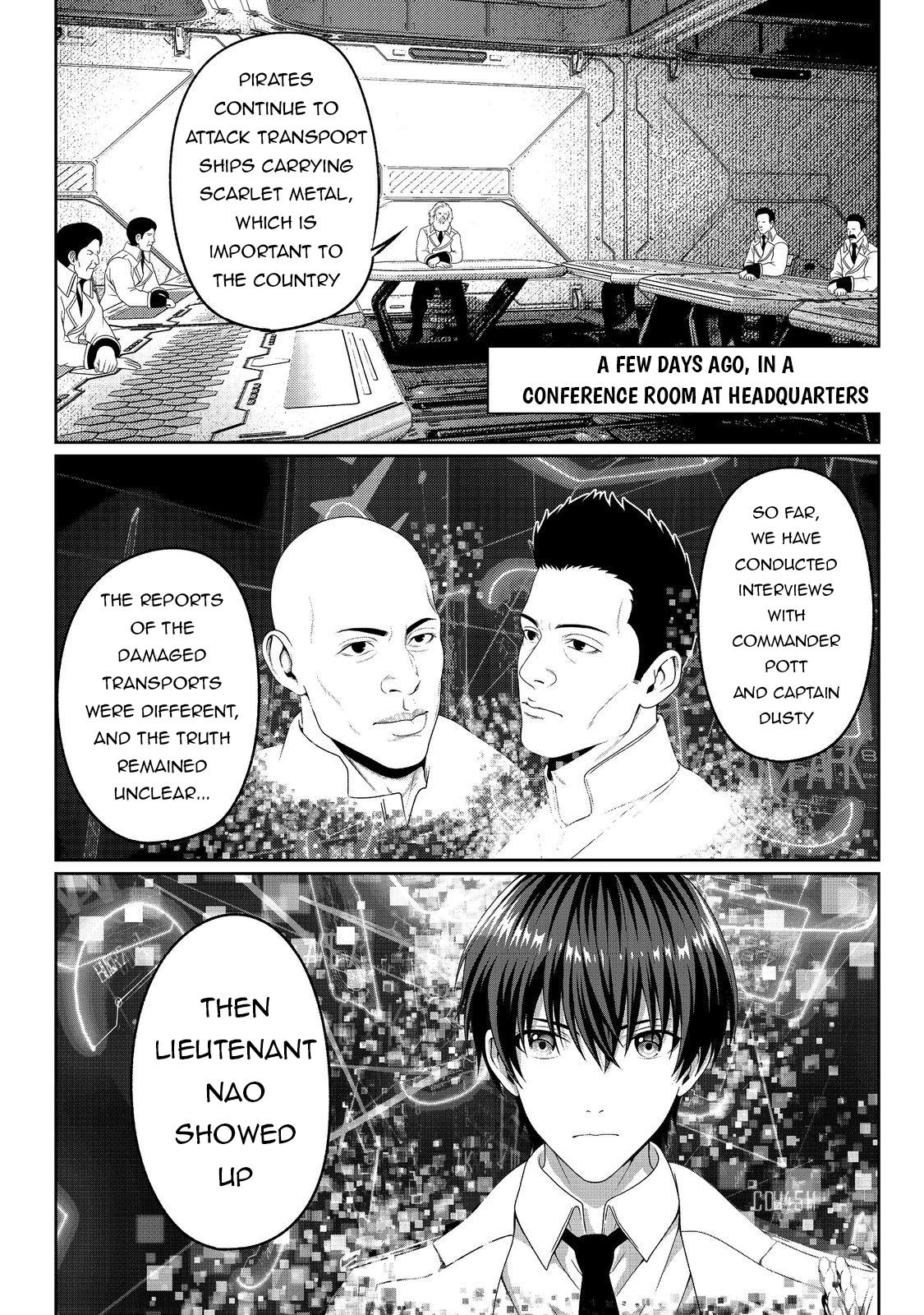 "Koko wa Makasete Saki ni Ike!" o Shitai Shinitagari no Nozomanu Uchuu Gekokujou @COMIC Chapter 7 page 27 - 