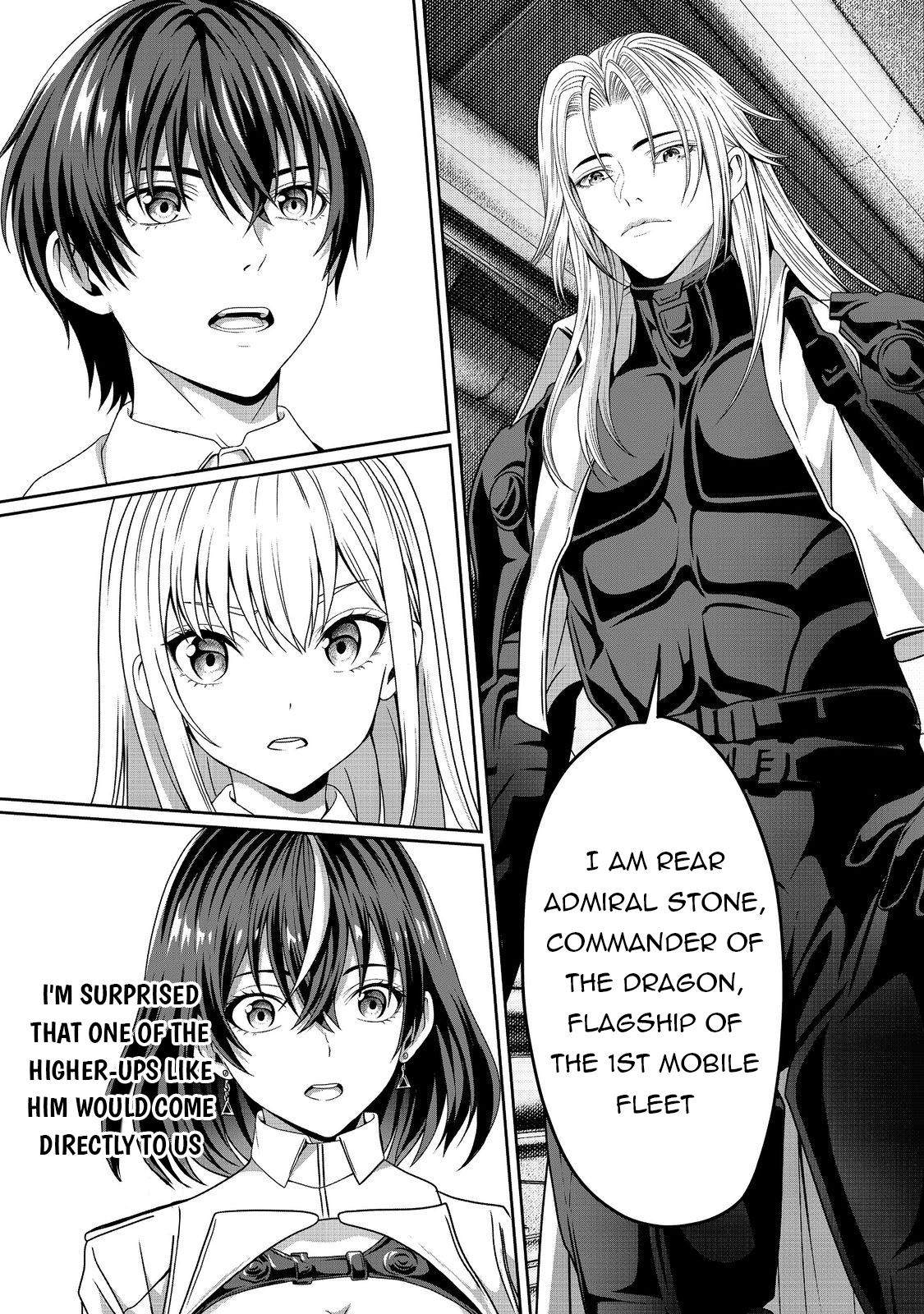 "Koko wa Makasete Saki ni Ike!" o Shitai Shinitagari no Nozomanu Uchuu Gekokujou @COMIC Chapter 7 page 4 - 