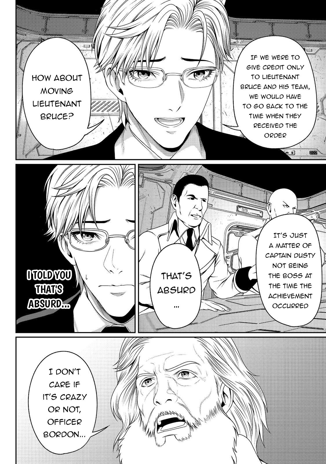 "Koko wa Makasete Saki ni Ike!" o Shitai Shinitagari no Nozomanu Uchuu Gekokujou @COMIC Chapter 7 page 34 - 