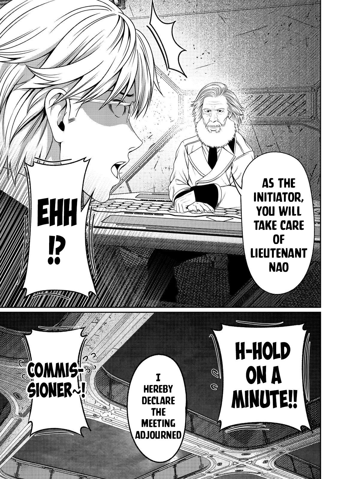 "Koko wa Makasete Saki ni Ike!" o Shitai Shinitagari no Nozomanu Uchuu Gekokujou @COMIC Chapter 7 page 35 - 