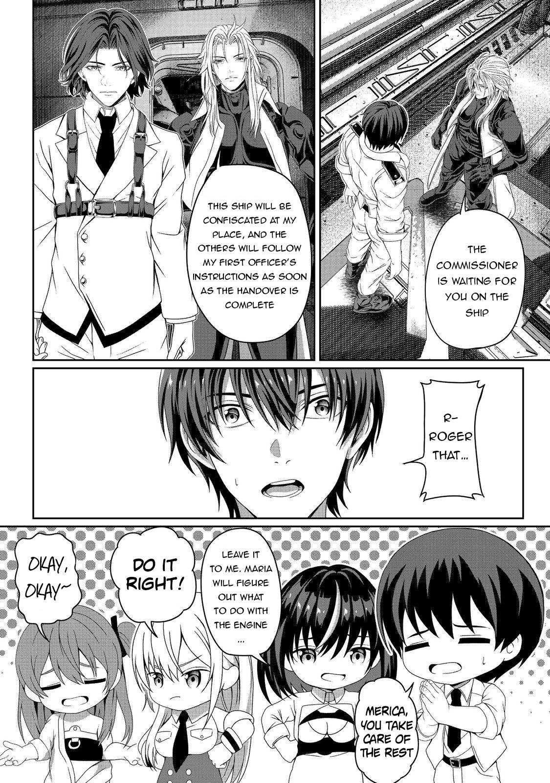 "Koko wa Makasete Saki ni Ike!" o Shitai Shinitagari no Nozomanu Uchuu Gekokujou @COMIC Chapter 7 page 5 - 