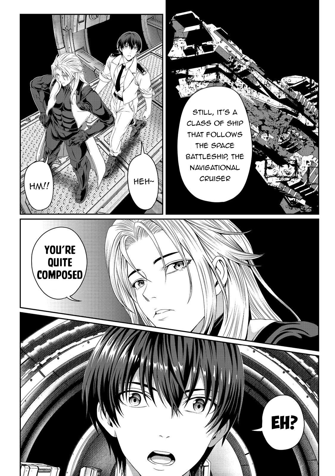 "Koko wa Makasete Saki ni Ike!" o Shitai Shinitagari no Nozomanu Uchuu Gekokujou @COMIC Chapter 7 page 7 - 