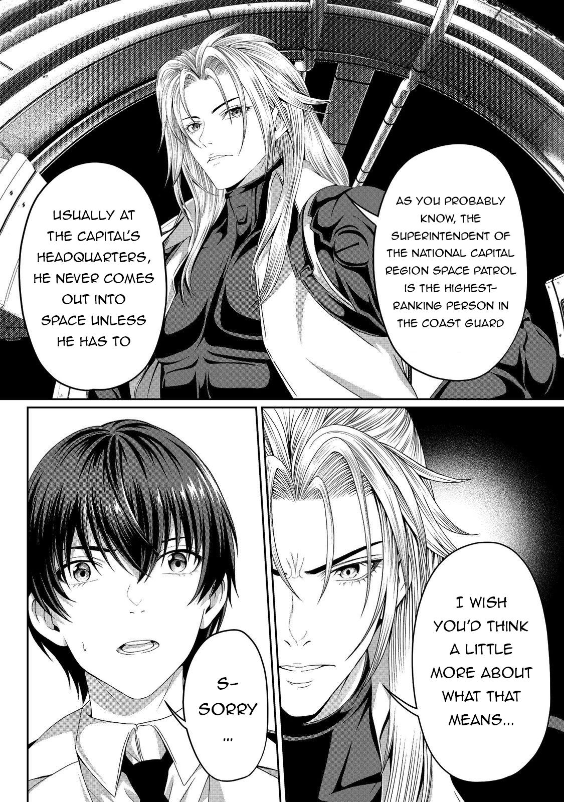 "Koko wa Makasete Saki ni Ike!" o Shitai Shinitagari no Nozomanu Uchuu Gekokujou @COMIC Chapter 7 page 8 - 