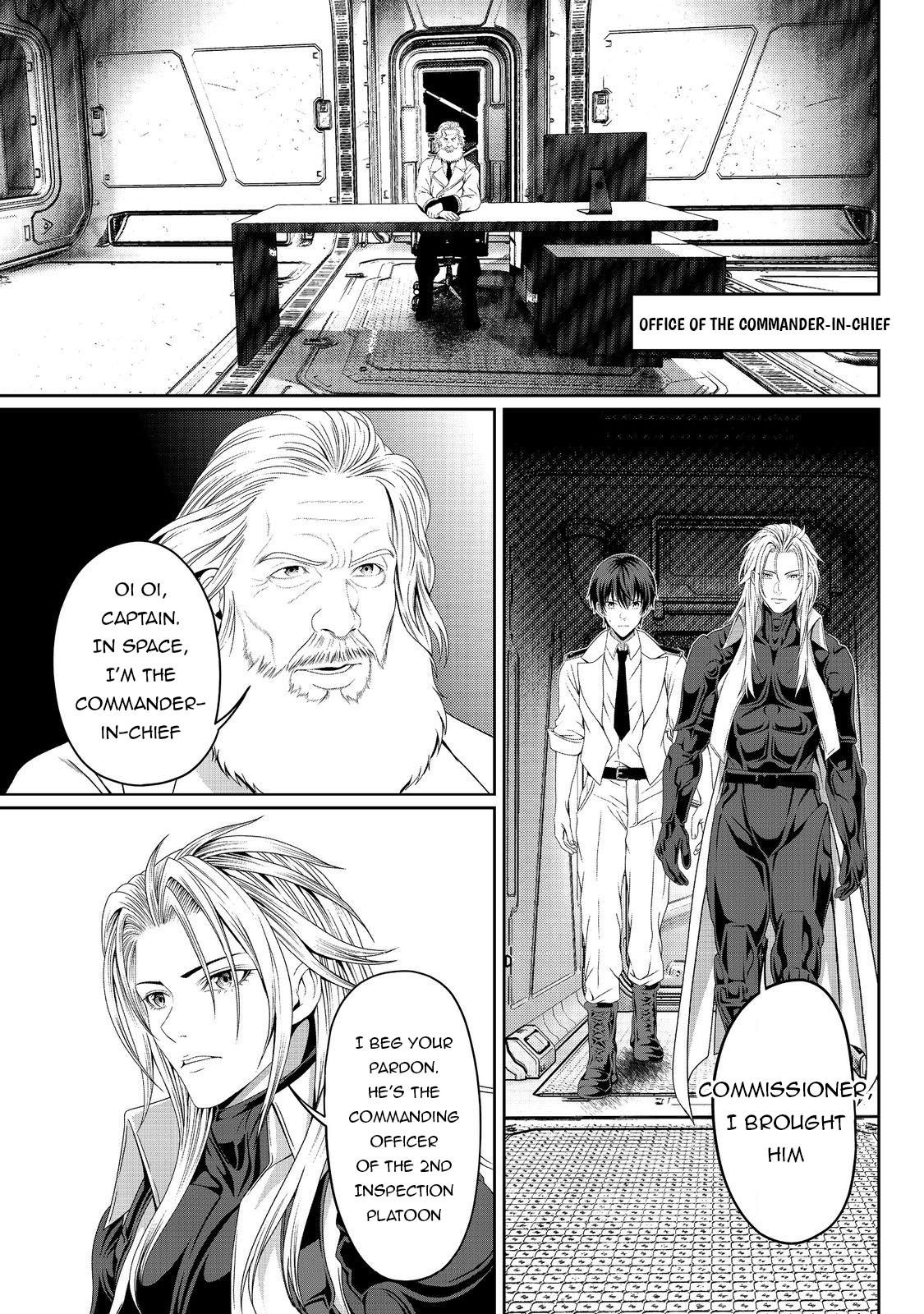 "Koko wa Makasete Saki ni Ike!" o Shitai Shinitagari no Nozomanu Uchuu Gekokujou @COMIC Chapter 7 page 9 - 