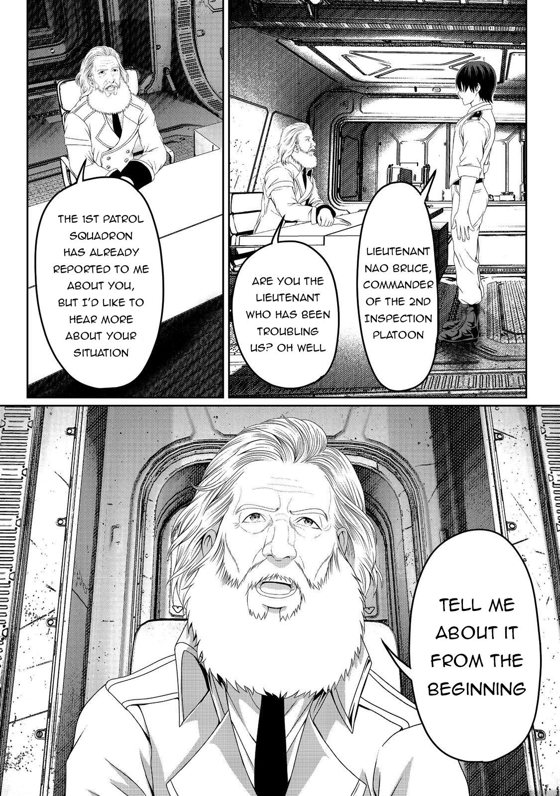 "Koko wa Makasete Saki ni Ike!" o Shitai Shinitagari no Nozomanu Uchuu Gekokujou @COMIC Chapter 7 page 10 - 