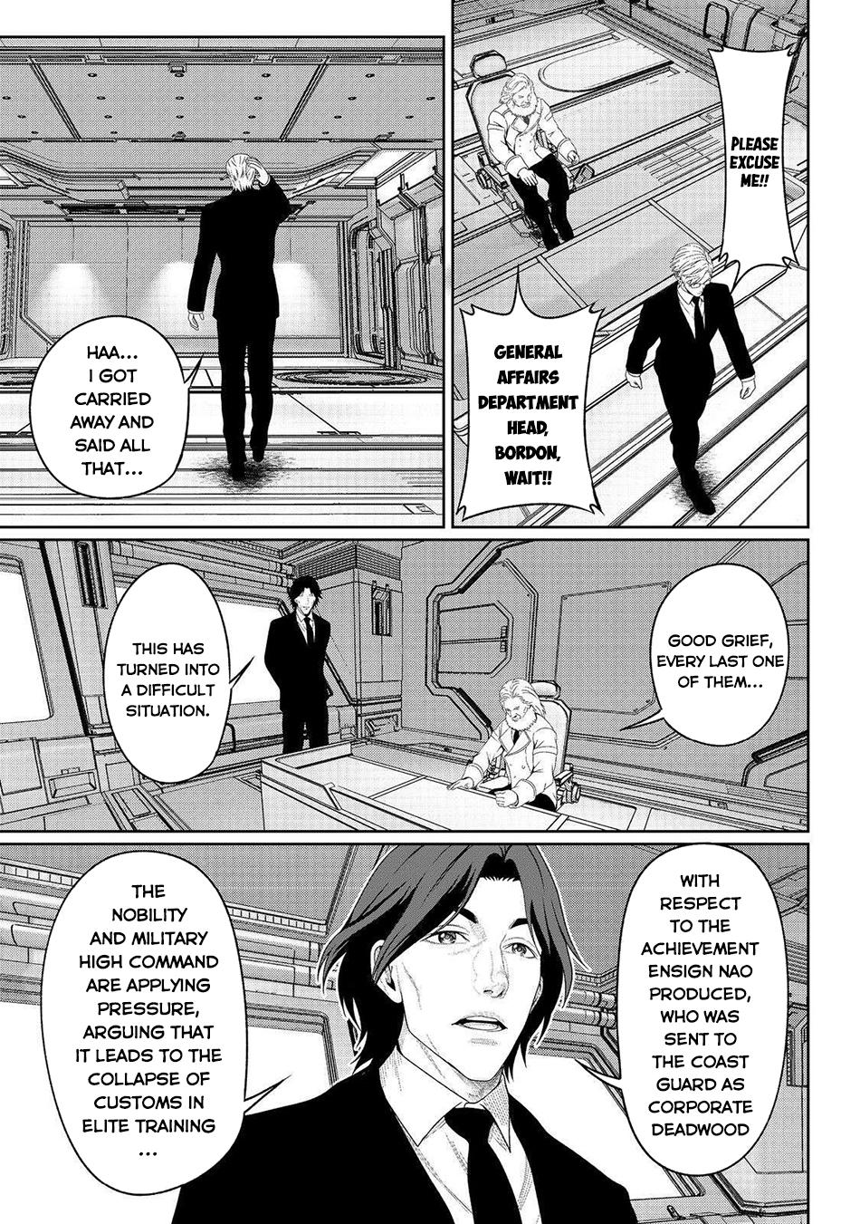 "Koko wa Makasete Saki ni Ike!" o Shitai Shinitagari no Nozomanu Uchuu Gekokujou @COMIC Chapter 8 page 14 - 