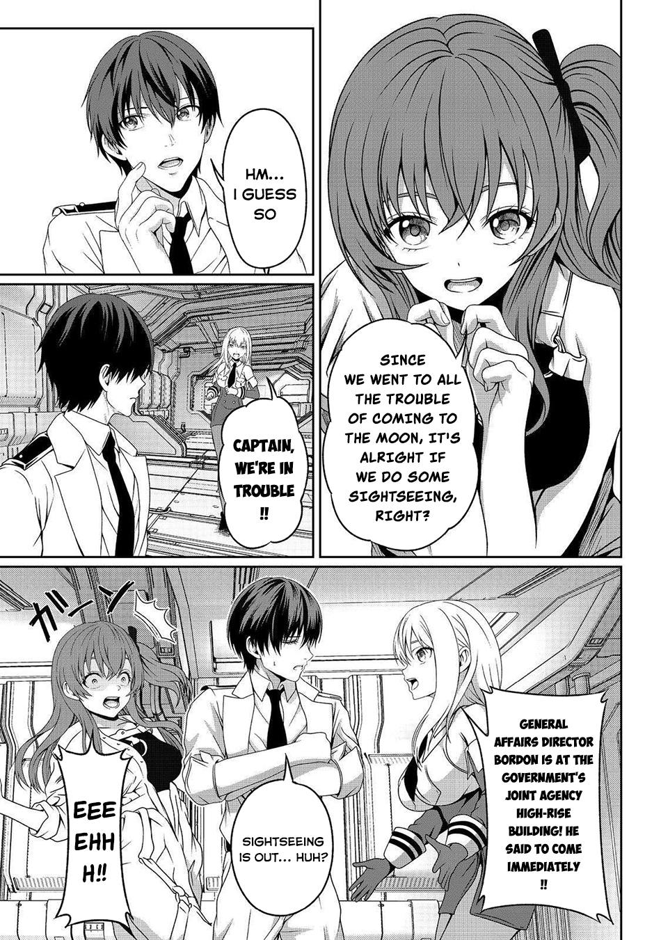 "Koko wa Makasete Saki ni Ike!" o Shitai Shinitagari no Nozomanu Uchuu Gekokujou @COMIC Chapter 8 page 22 - 